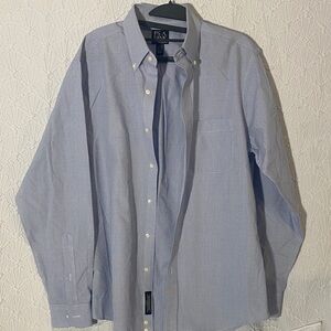 Jos. A. Bank Light Blue Casual Button-Down Shirt